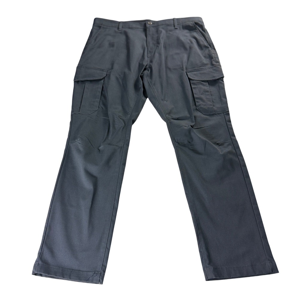 Projek Raw Mens Relaxed Fit Cargo Pants Grey Stretch Size 40 NWT 147157
